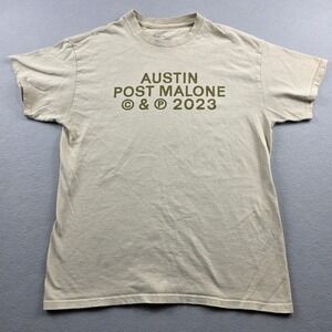Post Malone 2023‎ Austin Tour Shirt Mens Medium If Yall Werent Here Id Be Crying